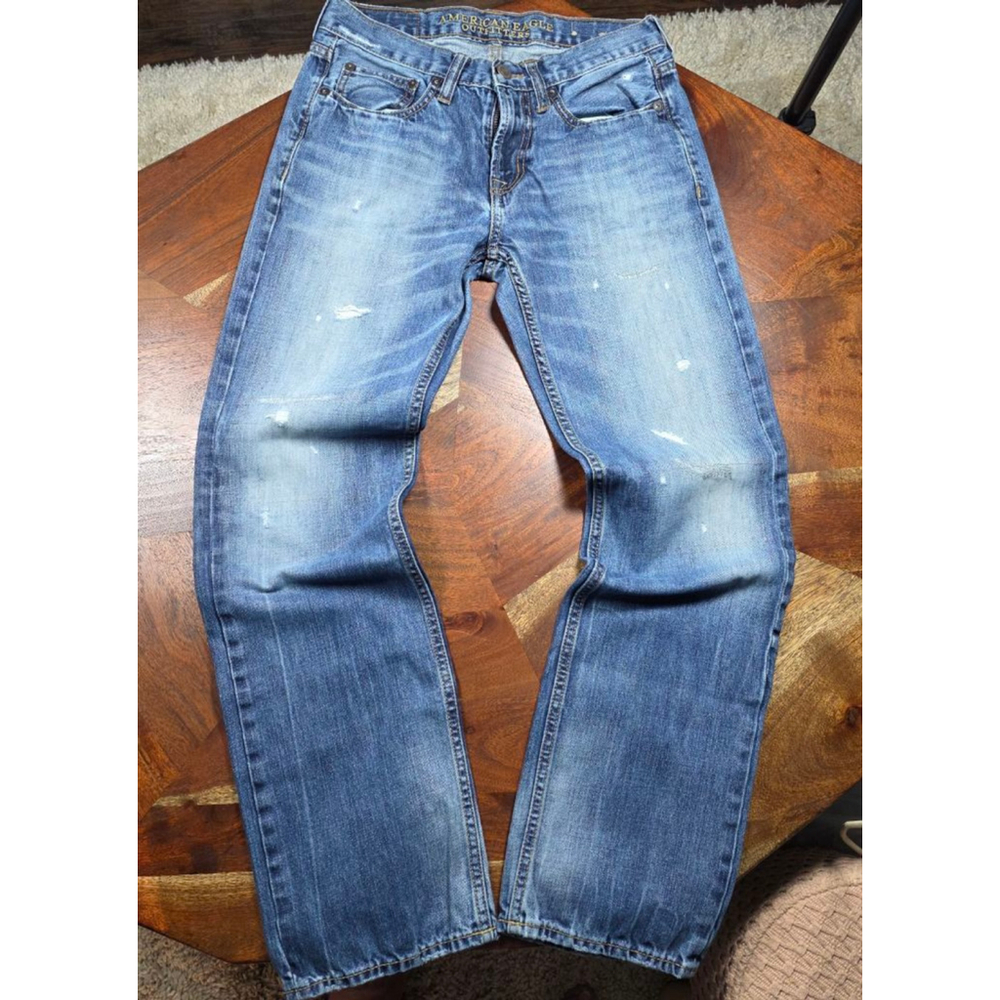 Men's American Eagle Outfitters‎ Blue Straight Jeans Waist 28